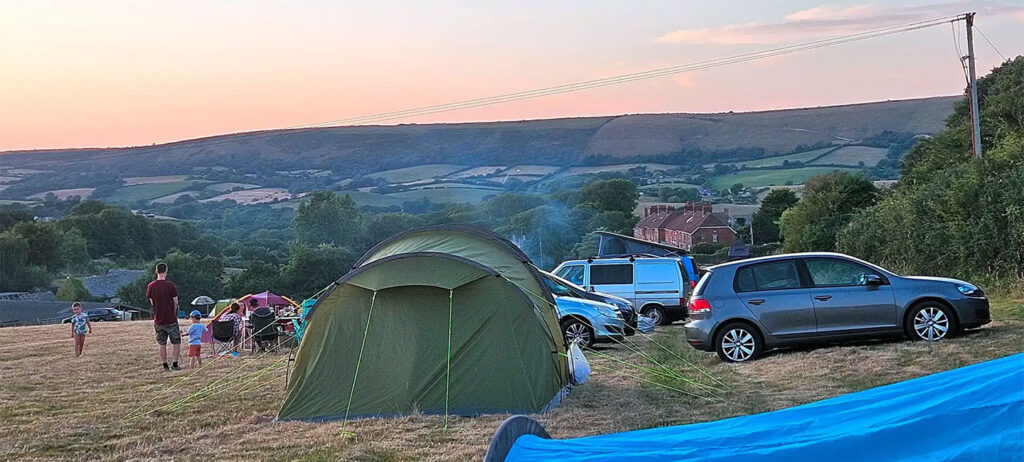 camping at Salt Pig Farm